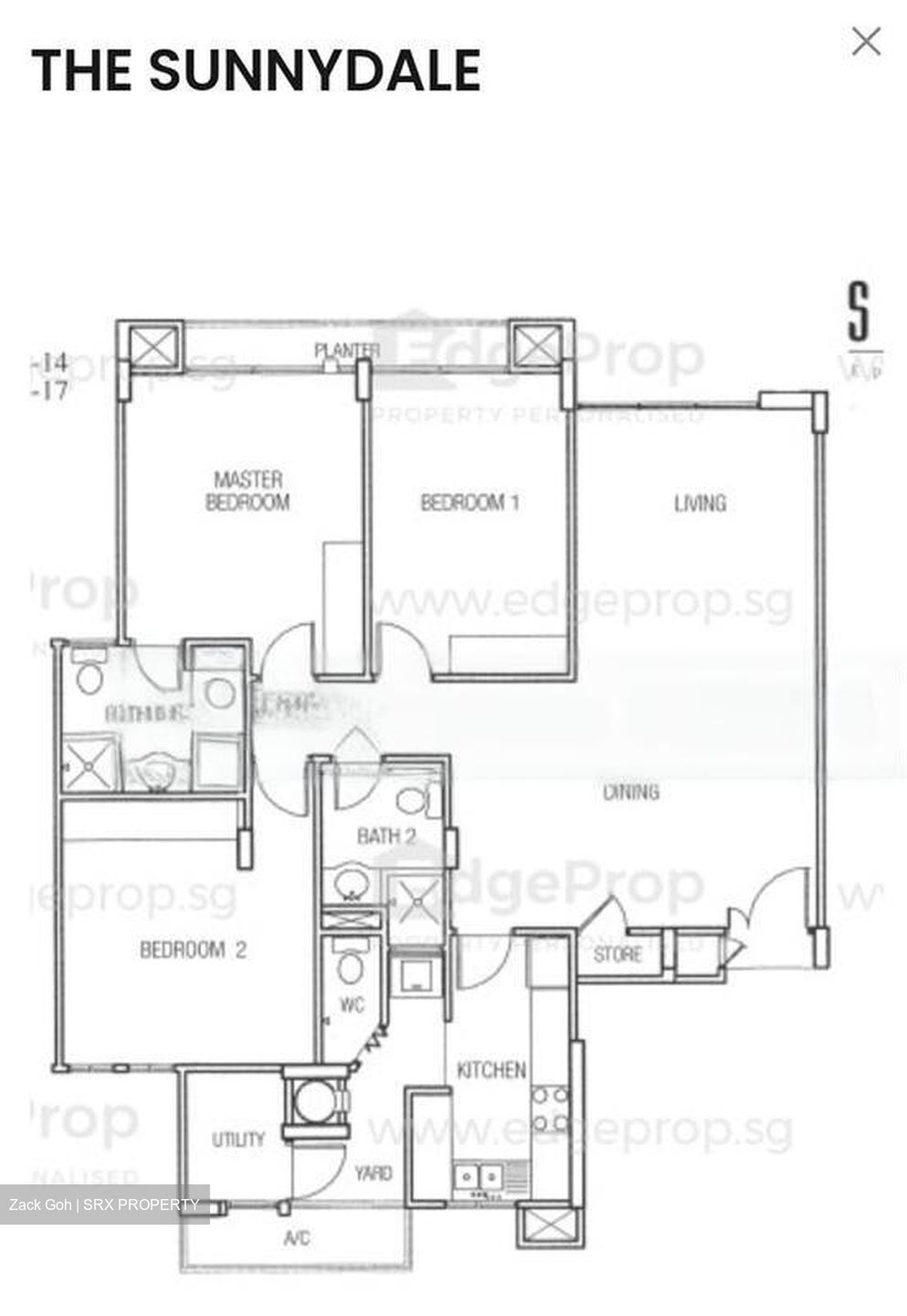 The Sunnydale (D19), Condominium #468205681